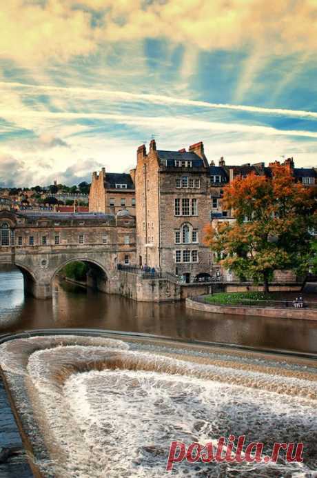 Poultney bridge, Bath, England – Amazing Pictures - Amazing Travel Pictures with Maps for All Around the World