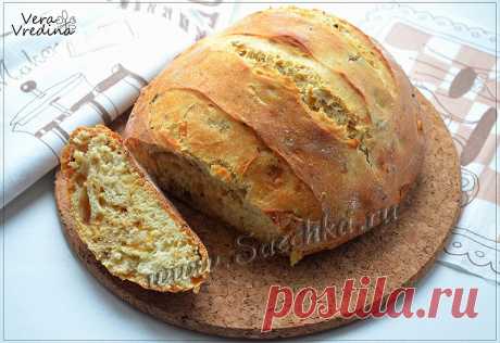Луковый хлеб - рецепт с фото Луковый хлеб приготовлен с йогуртом и выпечен в духовке.
