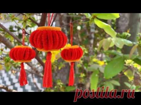 ABC TV | How To Make Mini Chinese lantern With Pipe Cleaner - Craft Tutorial