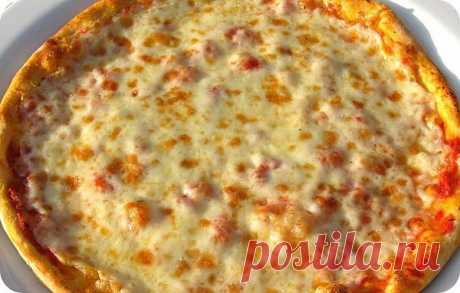 Пицца &quot;Маргарита&quot; с сыром - каждый любитель пиццы должен её приготовить!