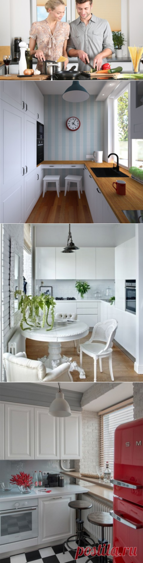 Как обустроить маленькую кухню? Дизайн на 5 кв. м. | Дом и семья