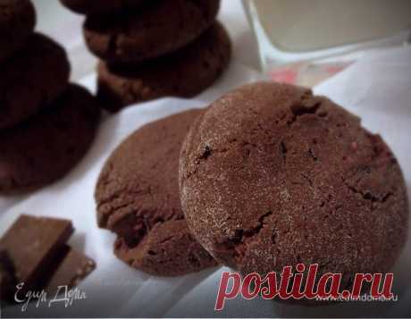 Шоколадно-малиновое печенье (постное) рецепт 👌 с фото пошаговый
