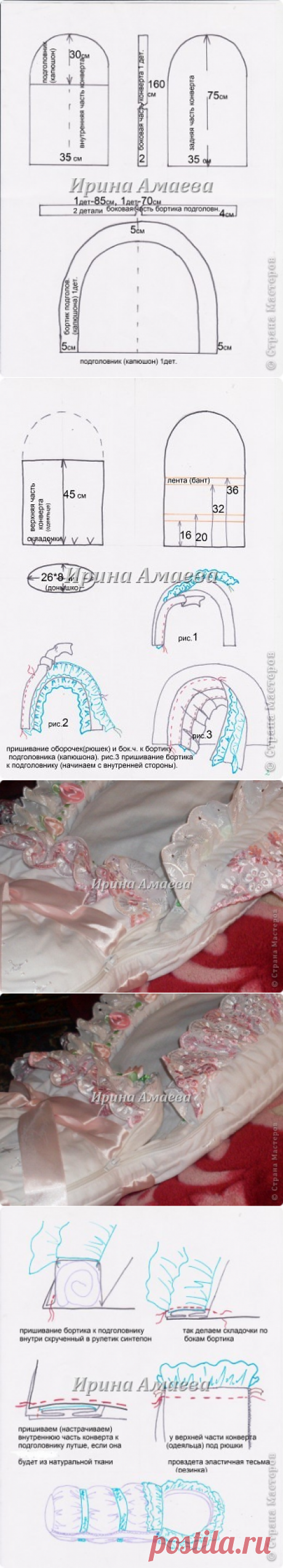 Конверты для новорожденного