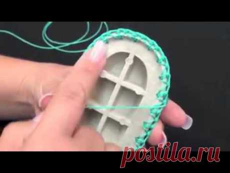 Como tejer un zapato en crochet por Myriam Mora - YouTube