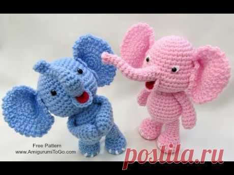 Crochet Along Elephant - YouTube