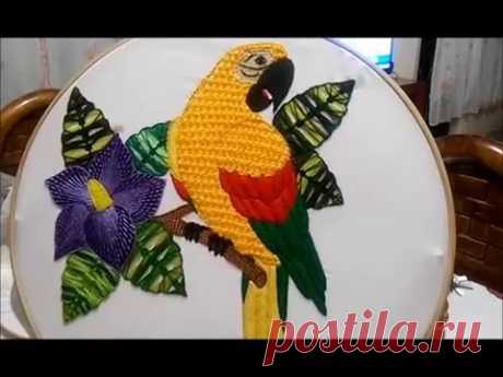 Puntada Fantasia Guacamaya o perico