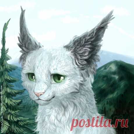 she-cat Timka. Trade by Romashik-arts on DeviantArt
