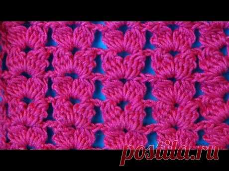(5946) Сrochet pattern Узор вязания крючком 42 - YouTube