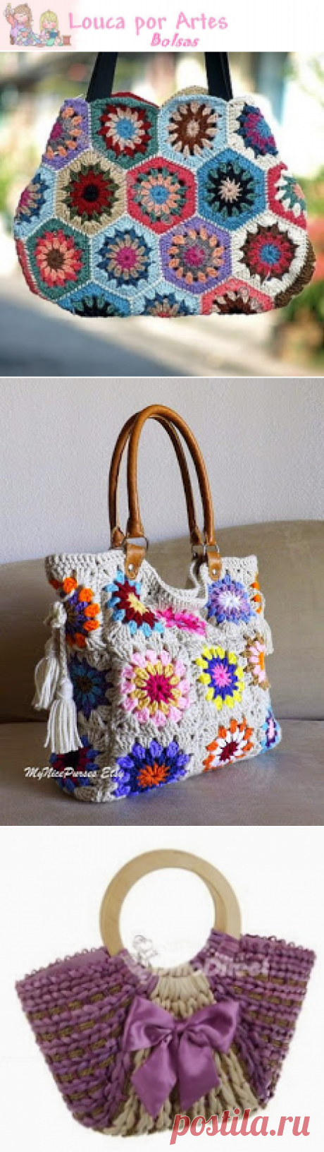 Louca por artes - Bolsas: Bolsas square