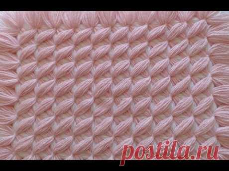 How to make a pom pom blanket - Criss Cross blanket - single sided non pom pom blanket