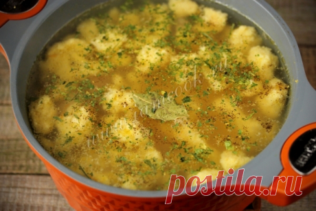 Суп с индейкой и кукурузными «облачками» — рецепт с фото пошагово