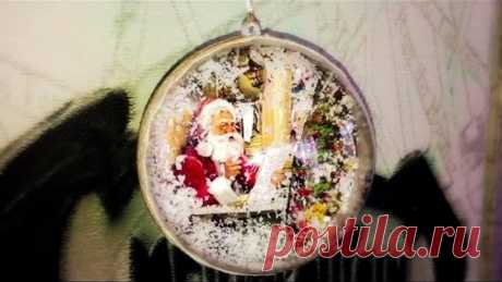 Decoupage Tutorial Christmas Ball - Ντεκουπάζ Χριστουγεννιάτικη Μπάλα - Diy Step By Step