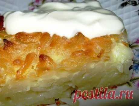 Пирог из лапши и творога - Кулинарные рецепты от Веселого Жирафа