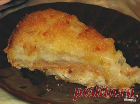Яблочный пирог в микроволновке - кулинарный рецепт на Повар.ру