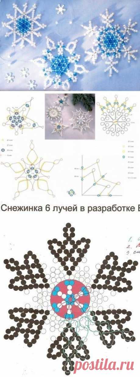 Новогодние изделия из бисера / Бисер / Разнообразные поделки из бисера: схемы,мастер классы