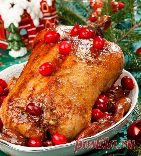 Блюда из птицы к новогоднему столу: рецепты
