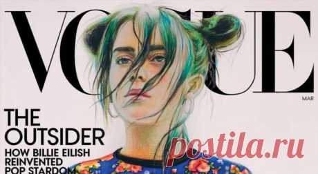 Рисунок 16-летней девушки из города Чайковский поместили на обложку Vogue . Милая Я
