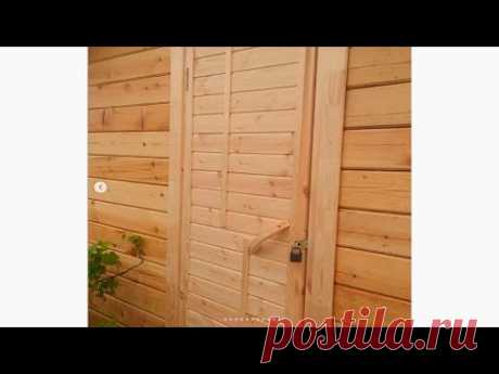 ✅ Деревянная дверь своими руками | Wooden door diy from the remains of boards | Brettertür diy