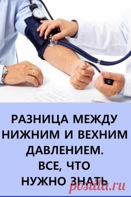 Разница между верхним и нижним давлением – все, что нужно знать. Считается нормой, когда разница между верхним и нижним давлением равна 40. #здоровье #давление