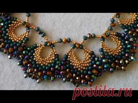 Peyote Kolye Yapımı - Bölüm #2 |  Peyote Necklace Tutorial - Episode #2