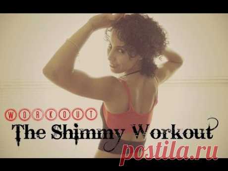 The belly dance shimmy workout with music