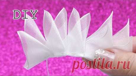 Easy and Beautiful Flower from Organza