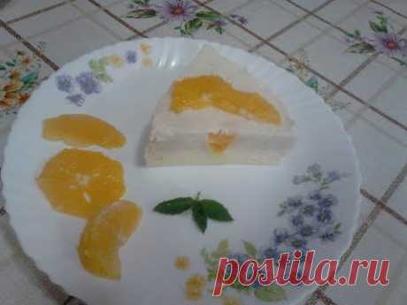 Диетический десерт с апельсинами