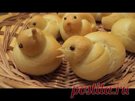 Жаворонки (сороки) из постного теста ✧ "Zhavoronki" Bird-Shaped Buns (English Subtitles)