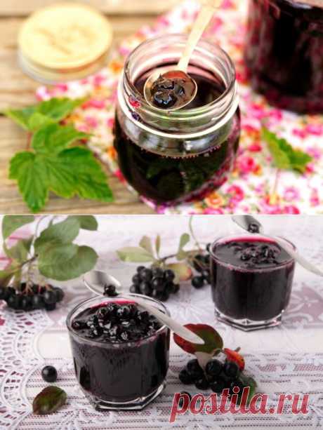 Варенье из черноплодной рябины: 7 рецептов как варить рябиновое варенье