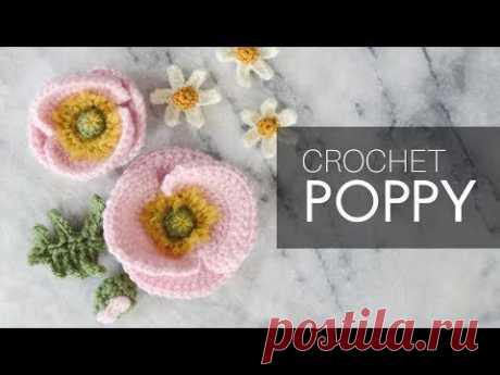 Crochet Iceland Poppy