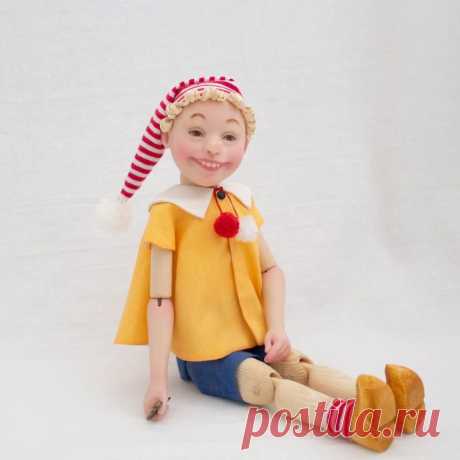 Буратино. Мальчик из дерева | MaLenaDolls