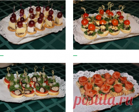 Галерея фото "Фуршетные блюда" кафе «Гермес» в Курске на Парковой с недорогими ценами в меню!