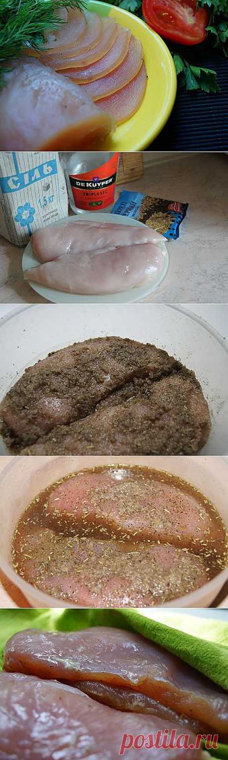 Вкусный рецепт вяленой курятины - Соление рыбы, мяса, сала . 1001 ЕДА вкусные рецепты с фото!