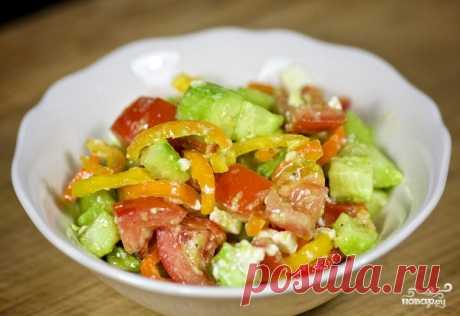 Овощной салат с авокадо - пошаговый рецепт с фото на Повар.ру