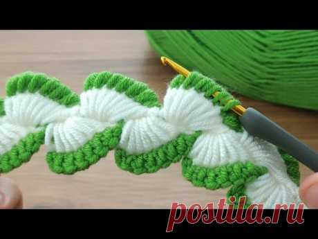 ⚡⚡Woow...!!!!⚡⚡ Amazing👌💕 Very easy Tunisian crochet chain very stylish hair band making #crochet