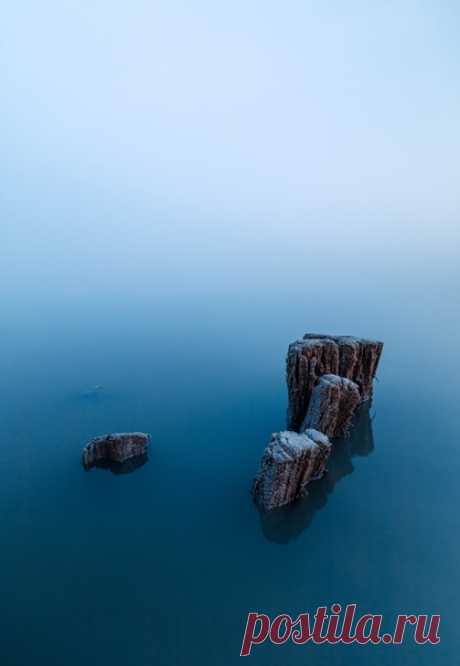 Место, где не видно горизонта. Озеро Эльтон, Волгоградская область. Автор фото — Дмитрий Филиппов.