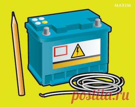 Автосмекалочка: как сделать фонарь из карандаша