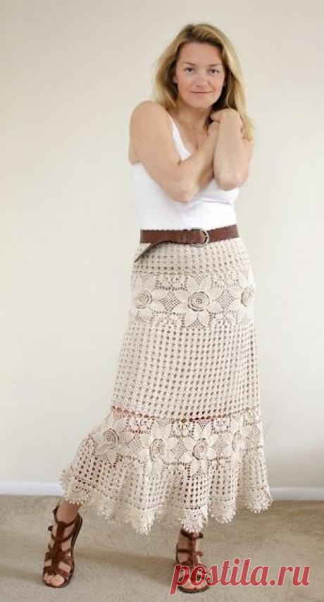 Outstanding Crochet: New project. Boho Skirt. Pattern.