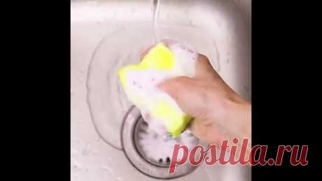 Как модернизировать губку для мытья посуды