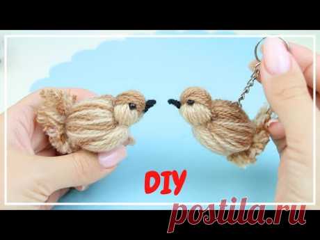 Самая Милая Маленькая Птичка из Ниток - ЛЕГКО! 🧶The Cutest Bird of Yarn Easy Making 🌟 DIY NataliDoma
