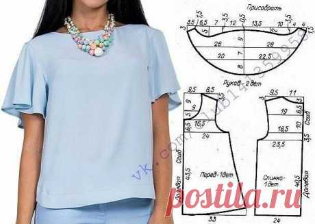​Моделирование оригинальных летних блузок — Сделай сам, идеи для творчества - DIY Ideas