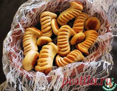 Печенье с арахисовой начинкой – кулинарный рецепт