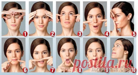 10+ упражнений от Кэрол Маджио, которые помогут подтянуть лицо без пластики