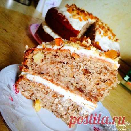 Торт &quot;Колибри&quot; (Hummingbird cake) | Кулинарные рецепты от «Едим дома!»