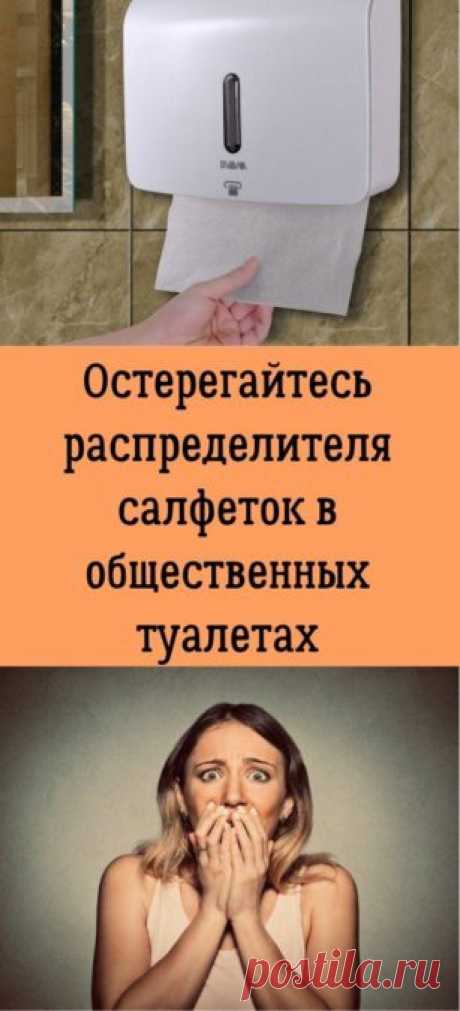 Остерегайтесь распределителя салфеток в общественных туалетах. Причина повергнет Вас в ужас!