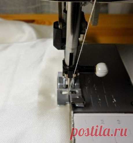 Потайной шов на швейной машинке — Сделай сам, идеи для творчества - DIY Ideas