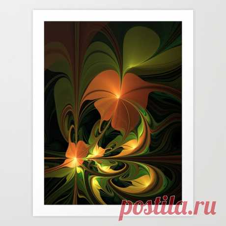 Fantasy Plant, Abstract Fractal Art Art Print by gabiwart Buy Fantasy Plant, Abstract Fractal Art Art Print by gabiwart. Worldwide shipping available at Society6.com. Just one of millions of high quality products available.