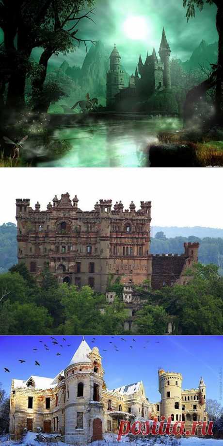7 потрясающих заброшенных замков | Хитрости Жизни