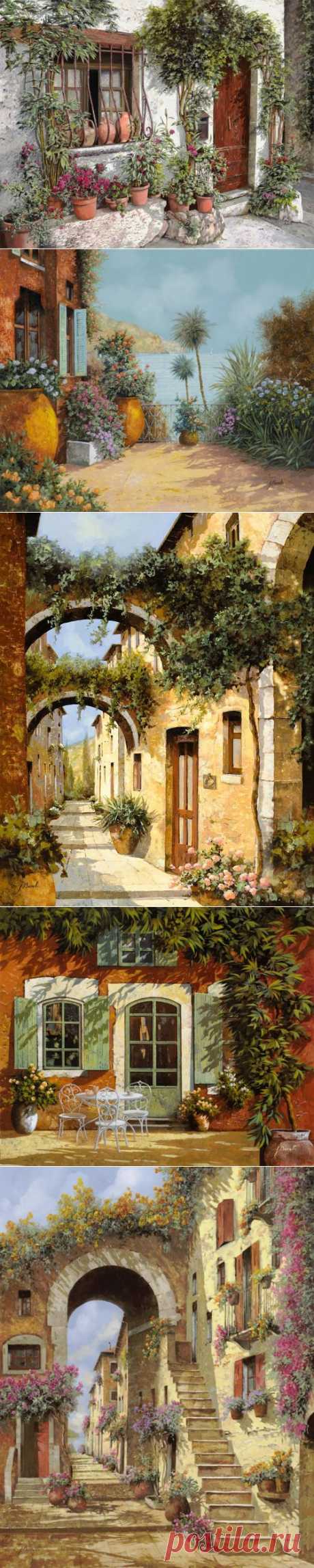 ♥ღ♥Итальянские пейзажи. Художник Guido Borelli♥ღ♥