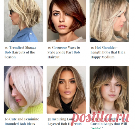 60 Trendy Layered Bob Haircuts to Try in 2022